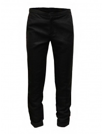 Cy Choi Boundary black pants in linen blend on discount sales online