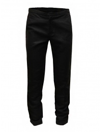 Cy Choi pantaloni Boundary neri in misto lino CA55P01ABK00 BLK order online