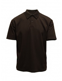 Descente Pause brown polo DLMPJA58U BWN