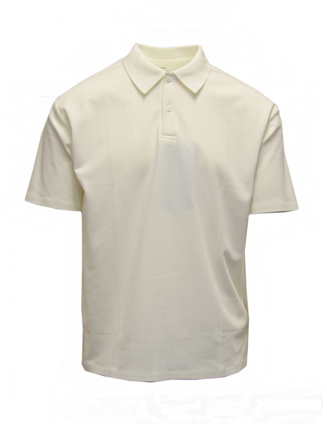 Descente Pause white polo DLMPJA58U WHT mens t shirts online shopping