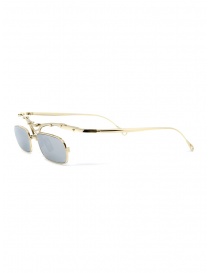 Innerraum OJ2 Golden rectangular glasses in golden metal