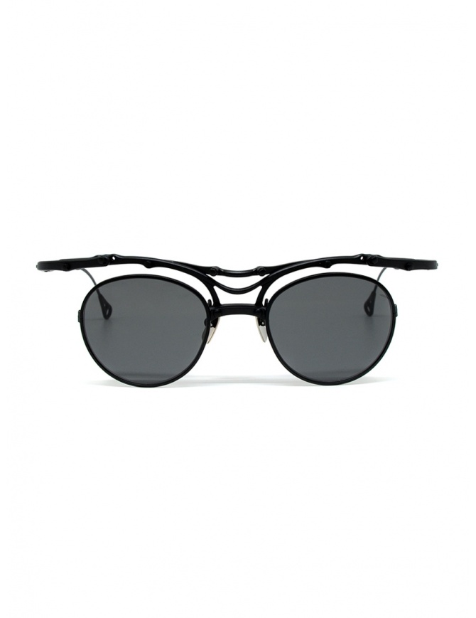 Innerraum OJ1 BM round glasses in matt black titanium OJ1 44-20 BM GREY glasses online shopping