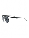 Innerraum OJ1 BM round glasses in matt black titanium shop online glasses