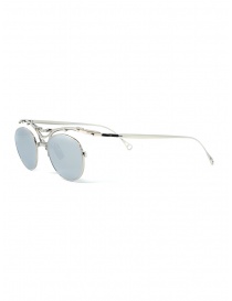 Innerraum OJ1 Silver occhiali da sole tondi in metallo