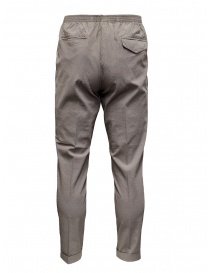 Cellar Door Alfred dove grey trousers with ruffled effect buy online