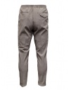 Cellar Door pantaloni Alfred grigio tortora effetto increspatoshop online pantaloni uomo