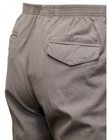 Cellar Door Alfred dove grey trousers with ruffled effect mens trousers buy online