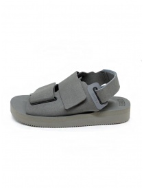 Descente x Suicoke grey sandals for AllTerrain price