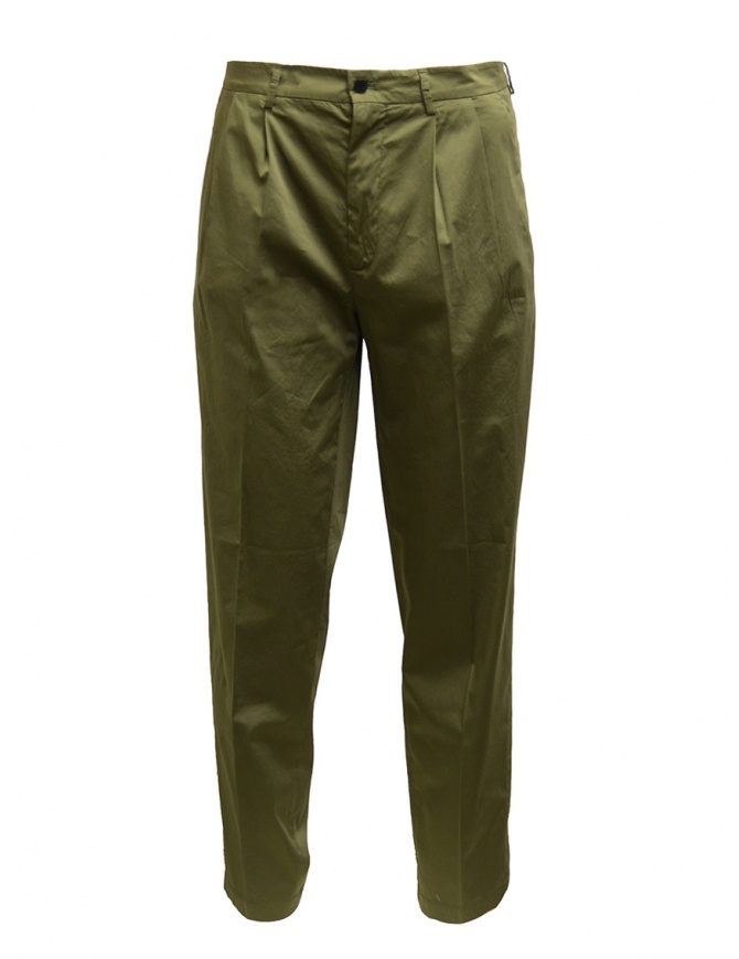 Cellar Door Modlu sage green trousers for man MODLU LF308 76 SALVIA