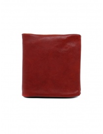 Wallets online: Guidi B7 red kangaroo leather wallet
