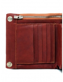 Guidi B7 red kangaroo leather wallet price
