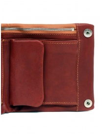 Portafoglio Guidi B7 rosso in pelle di canguro portafogli acquista online