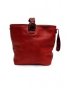 Guidi WK06 borsa a secchiello in pelle di cavallo rossa acquista online WK06 SOFT HORSE FULL GRAIN 1006T