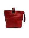 Guidi WK06 bucket bag in red horse leather buy online WK06 SOFT HORSE FULL GRAIN 1006T