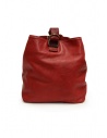 Guidi WK06 borsa a secchiello in pelle di cavallo rossa WK06 SOFT HORSE FULL GRAIN 1006T acquista online