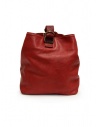 Guidi WK06 bucket bag in red horse leather WK06 SOFT HORSE FULL GRAIN 1006T buy online