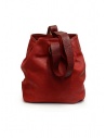 Guidi WK06 borsa a secchiello in pelle di cavallo rossa prezzo WK06 SOFT HORSE FULL GRAIN 1006Tshop online