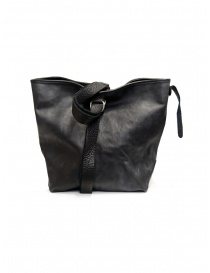 Guidi WK07 tote bag in pelle cavallo nera online