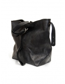 Guidi WK07 black horse leather tote bag buy online
