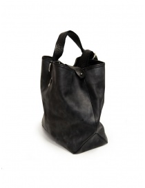 Guidi WK07 tote bag in pelle cavallo nera acquista online prezzo