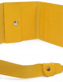Guidi RP01 portafoglio quadrato giallo portafogli acquista online