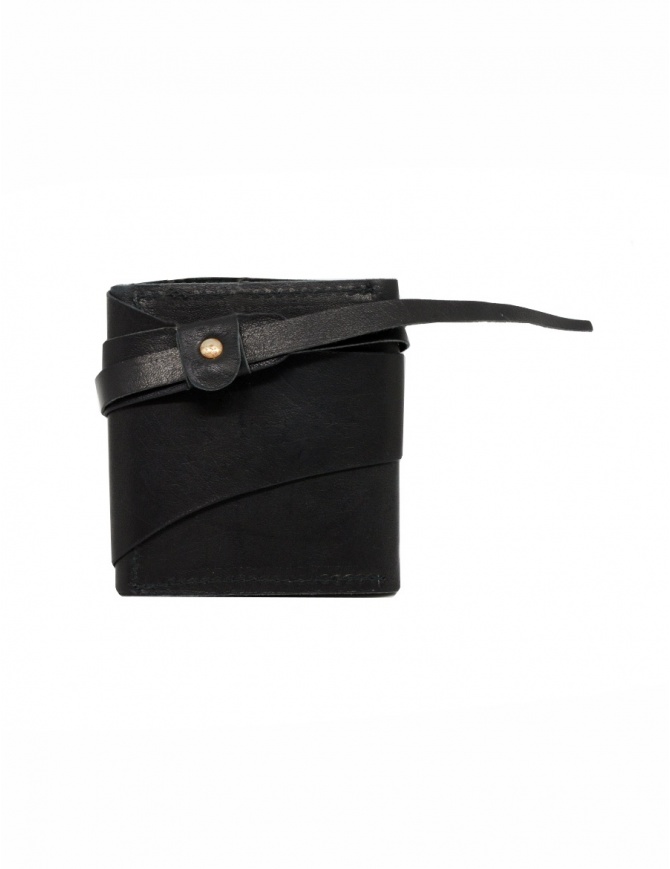 Guidi RP01 black square wallet RP01 PRESSED KANGAROO BLKT wallets online shopping