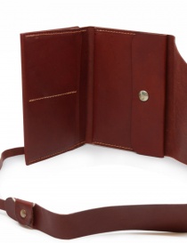 Guidi RP02 1006T portafoglio rosso in pelle di canguro portafogli acquista online