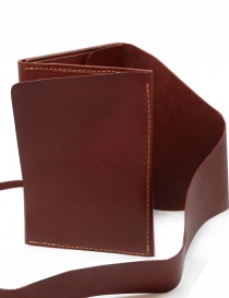 Guidi RP02 1006T portafoglio rosso in pelle di canguro portafogli prezzo