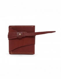 Guidi RP01 red square wallet online