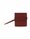 Guidi RP01 red square wallet shop online wallets