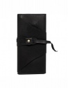 Guidi RP03 black leather wallet with sash buy online RP03 PRESSED KANGAROO BLKT