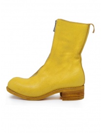 Guidi PL2 Coated yellow horse leather boots buy online