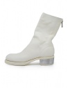 Guidi 788ZI stivali bianchi in pelle con tacco in metalloshop online calzature donna