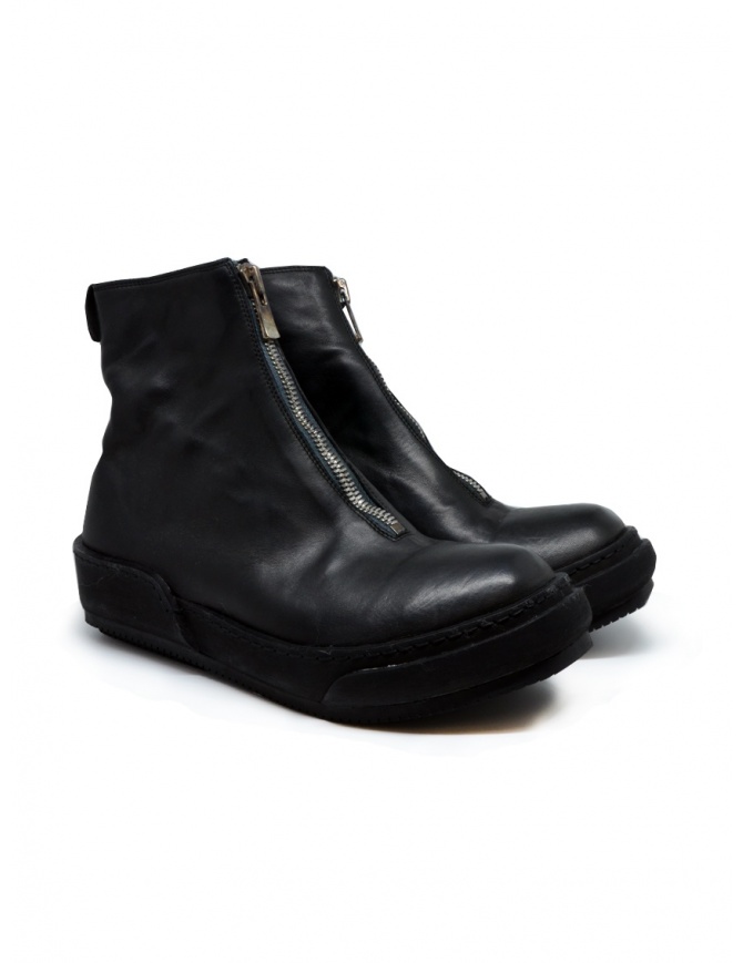 Guidi PLS black ankle boot for women