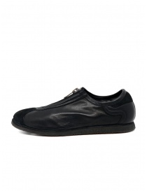 Guidi RN01PZ black sneakers with zip buy online
