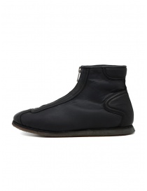 Guidi black high sneakers in kangaroo leather buy online