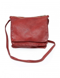 Bags online: Guidi PKT03M red kangaroo leather bag