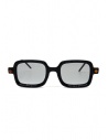 Kuboraum P2 BS black and cream rectangular sunglasses buy online P2 50-22 BS