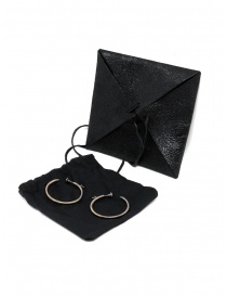 Guidi silver nail earrings buy online