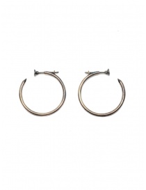 Guidi silver nail earrings G-OR13 SILVER 925