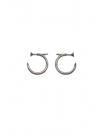 Jewels online: Guidi small silver stud earrings