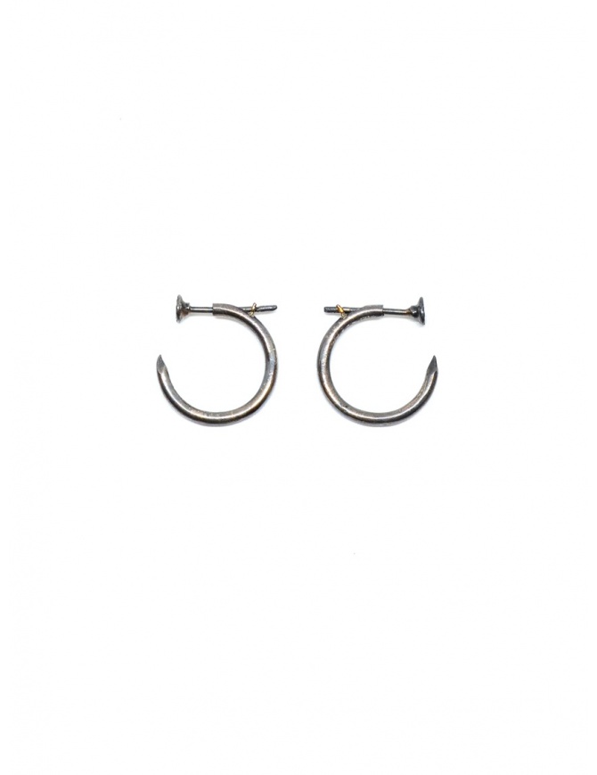 Guidi small silver stud earrings G-OR13P SILVER 925
