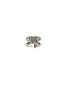 Guidi silver double nail ring shop online jewels