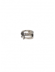 Guidi silver double nail ring price