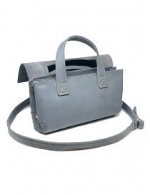 Guidi GD06 handbag in gray calf leather back buy online price