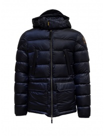 Parajumpers Greg blue hooded down jacket PMJCKSX04 GREG BLUE 706