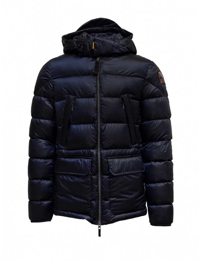 Parajumpers Greg blue hooded down jacket PMJCKSX04 GREG BLUE 706 mens jackets online shopping