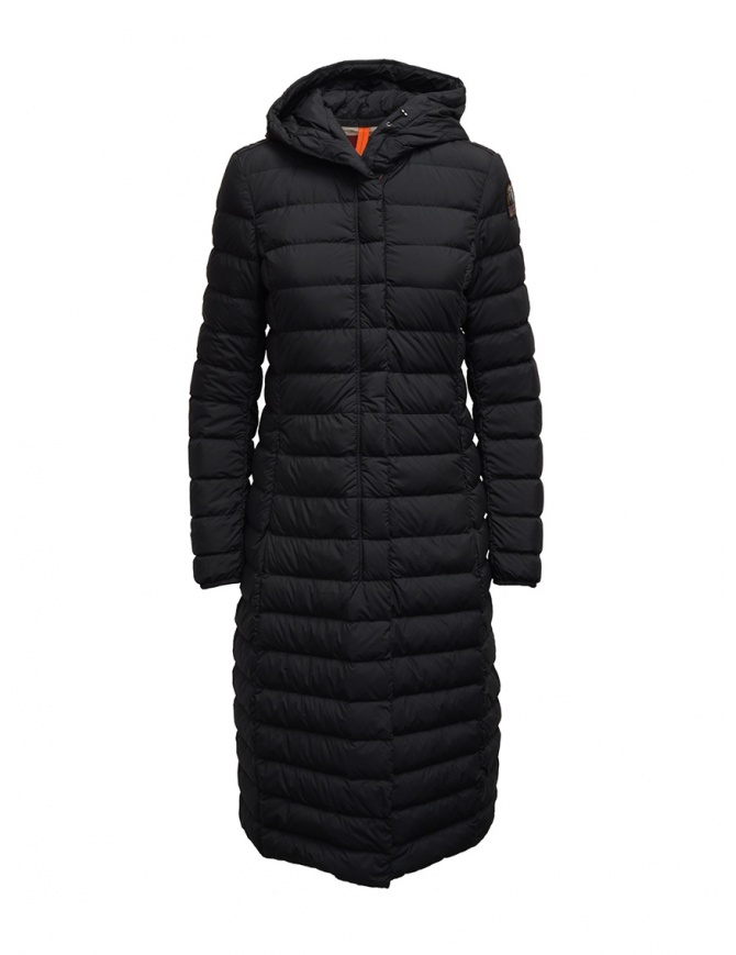 Parajumpers Omega long matte black down jacket PWPUSL37 OMEGA BLACK 541 womens coats online shopping