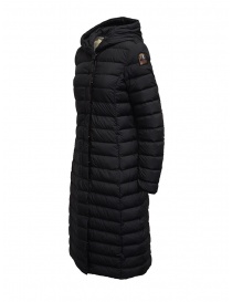 Parajumpers Omega long matte black down jacket price