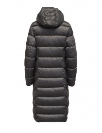 Parajumpers Leah long grey down jacket with hood price